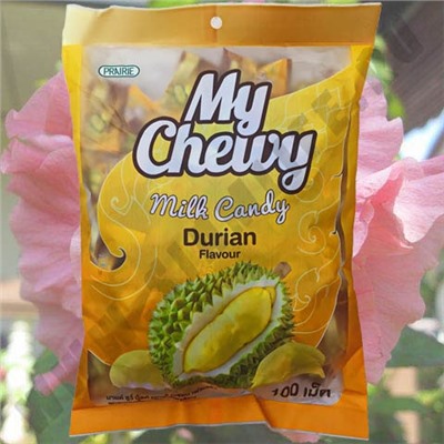 Молочные конфетки Дуриан My Chewy Milk Candy Durian 360 гр.